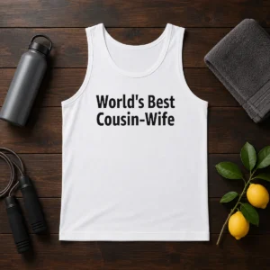 Original World'S Best Cousin Wife Wife Tank Top