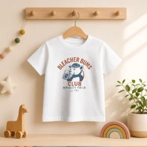 Funny Bleacher Bums Club Wrigley Field Est 1967 Kids T-Shirt
