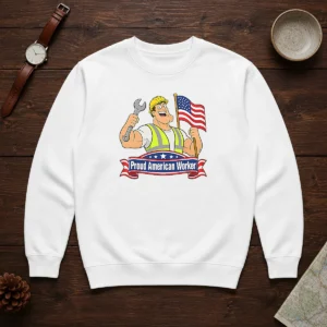 Official Labour Day Celebration Proud American Sweater