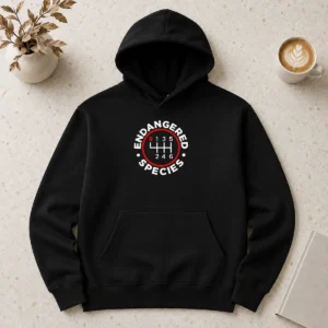 Pretty Pretty Endangered Species Funny Geek Hoodie