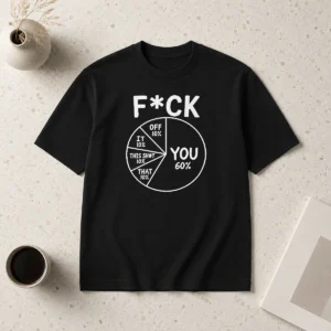 Hot Original Fck You Pie Chart Sarcastic