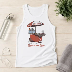 Premium Official Dogs At The Turn Pocket Tank Top