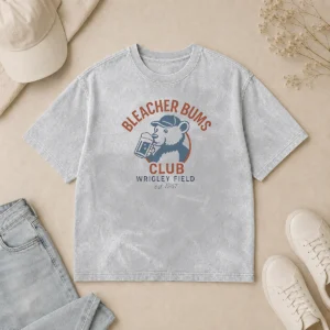 Premium Bleacher Bums Club Wrigley Field Est 1967 Washed T-Shirt