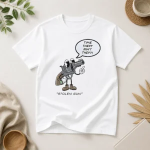 Perfect Hot Stolen Gun Time Theft Ain'T Theft Rubber Hose Style