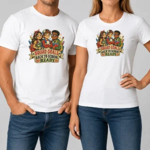 Awesome Good Back To School Squad Goals Retro Distressed