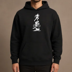 Premium Triathlete Swim Bike Run Hoodie