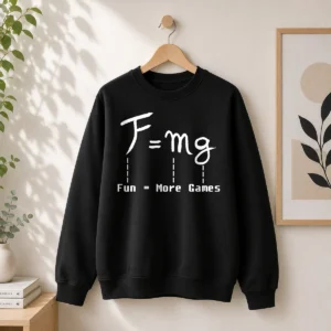 Hot F Equal More Game Sweater
