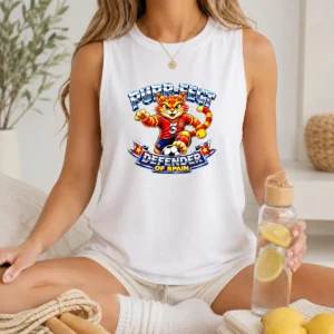 Top Spain Soccer Cat Meme Purr Fect Defender YK Tank Top