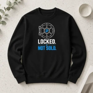 Official Pretty Crypto Vault Hodl Locked Not Sold Dash Long Sleeve Shirt