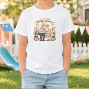 Hot Grandparents Day Forever Heroes Vector Kids T-Shirt