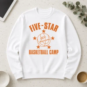 Premium Awesome Five Star Basketball Camp 60th Anniversary Long Sleeve Shirt