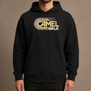 Hot Vintage '84 Camel Walk 1984 Retro Hoodie