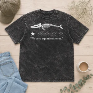 Happy Pretty Worst Aquarium Ever Washed T-Shirt