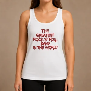 Hot Official The Greatest Rock 'N' Roll Band In The World Tank Top