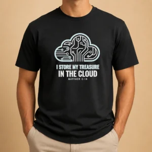 Good Official I Store My Treasure In The Cloud Matthew 6 19