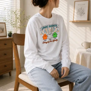 Awesome Logic Ghosts And Not Or Debugging The Afterlife Long Sleeve Shirt