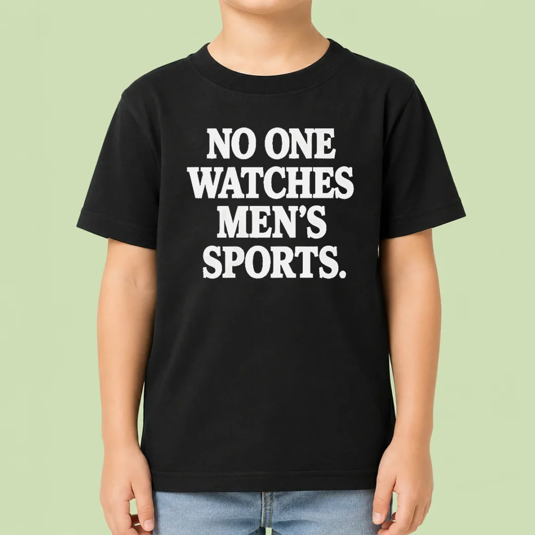 nice-awesome-no-one-watches-men-s-sports-satire-ironic-kids-t-shirt Nice Awesome No One Watches Men's Sports Satire Ironic Shirt - Image 9