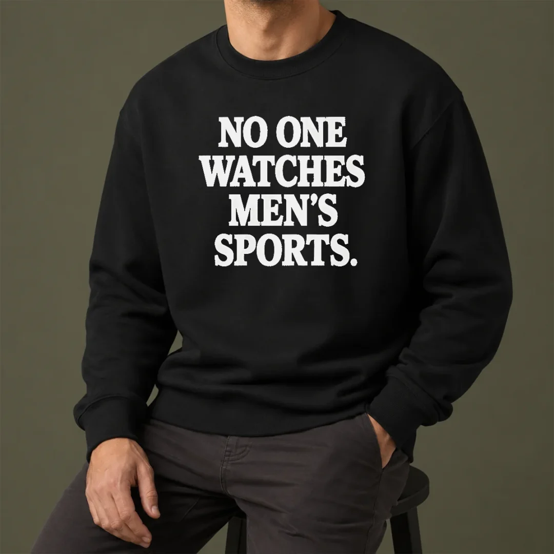 nice-awesome-no-one-watches-men-s-sports-satire-ironic-sweater Nice Awesome No One Watches Men'S Sports Satire Ironic Sweater