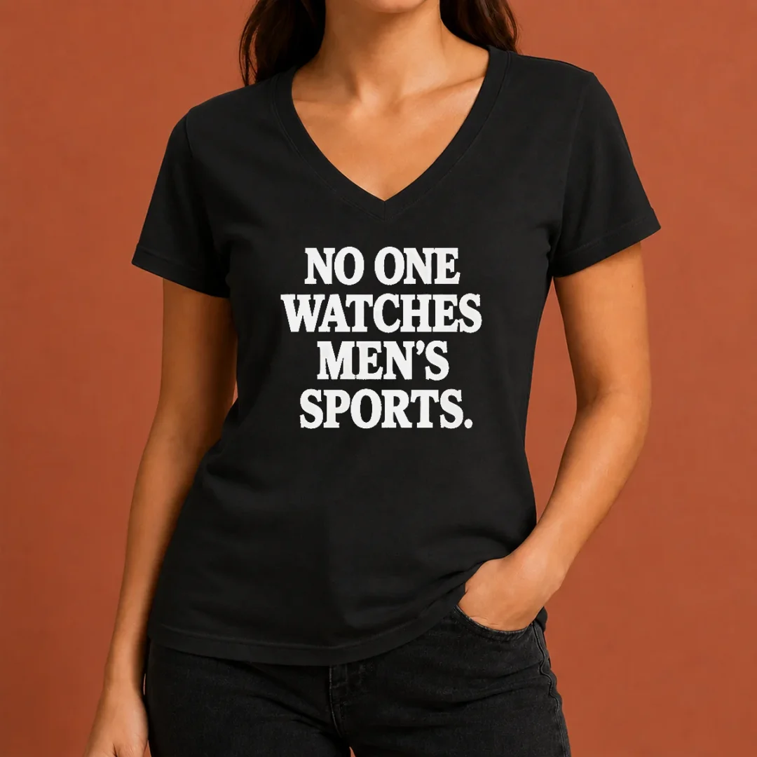 nice-awesome-no-one-watches-men-s-sports-satire-ironic-v-neck-shirt Nice Awesome No One Watches Men'S Sports Satire Ironic V-Neck Shirt