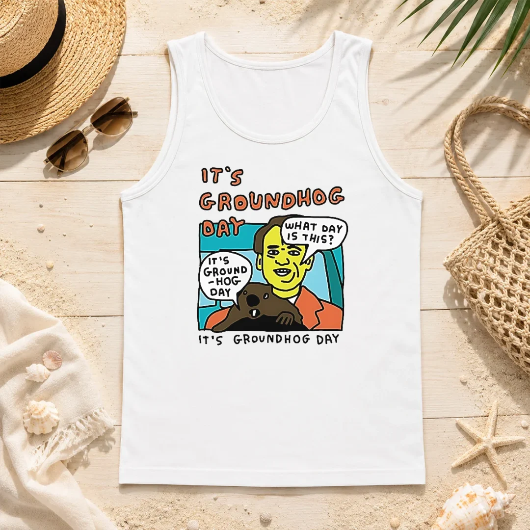Nice Awesome Phil Connors Groundhog Day It Is Groundhog Day What Day Is This Tank Top Nice Awesome Phil Connors Groundhog Day It Is Groundhog Day What Day Is This Tank Top