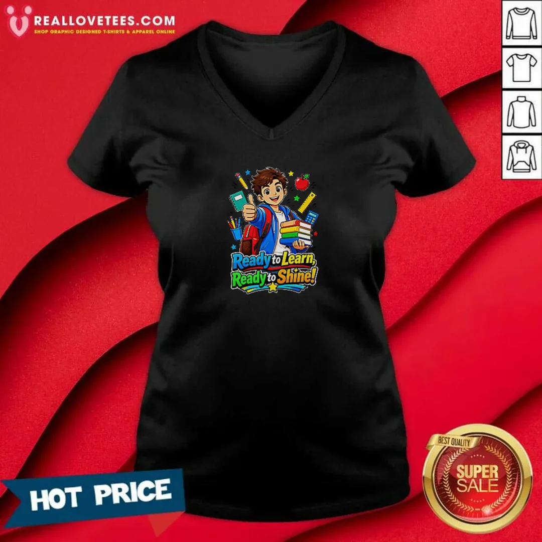 nice-back-to-school-motivational-shine-graphic-v-neck-shirt-v-neck-optimized Nice Back To School Motivational Shine Graphic V-Neck Shirt