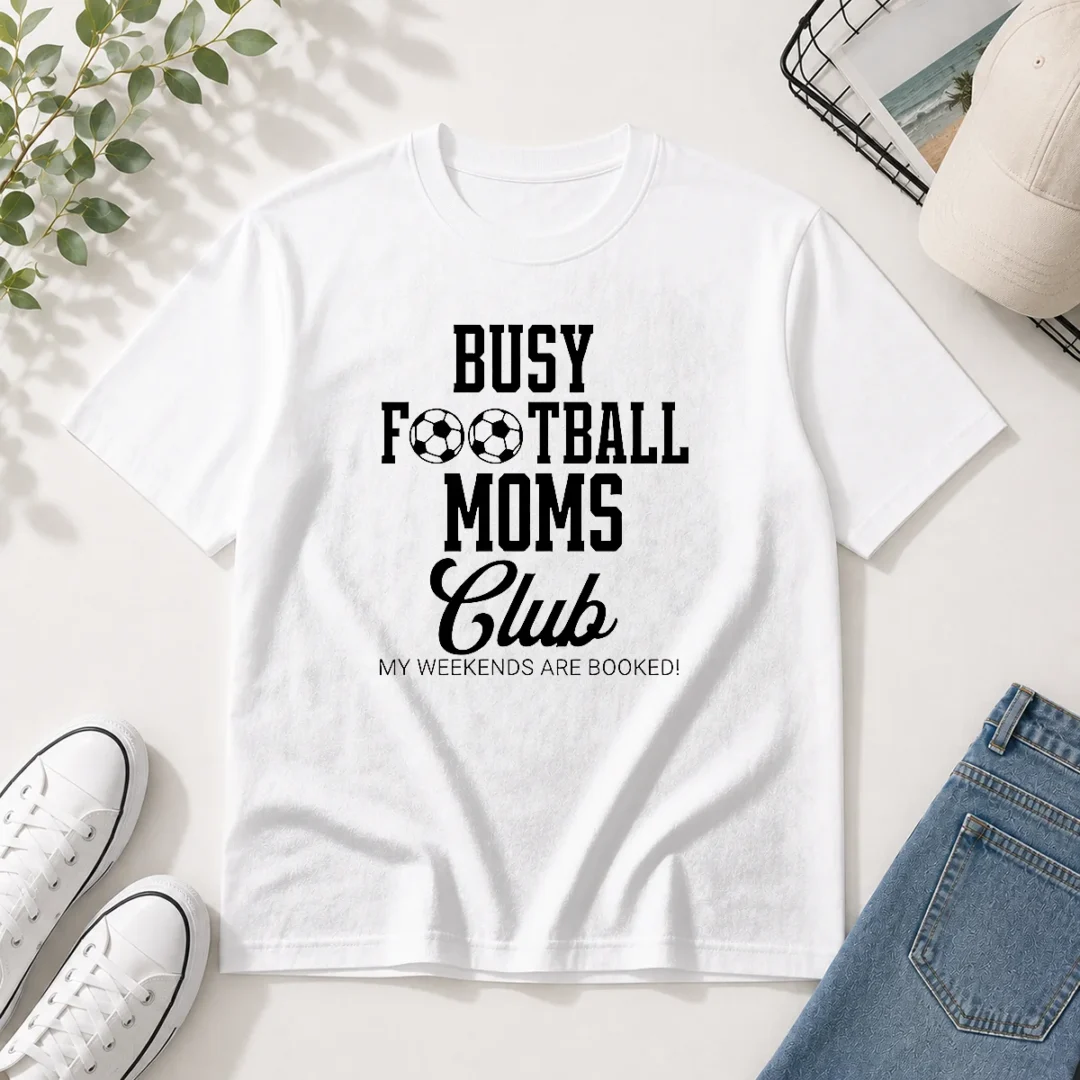 nice-busy-football-moms-club-my-weekends-are-booked-t-shirt Nice Busy Football Moms Club My Weekends Are Booked