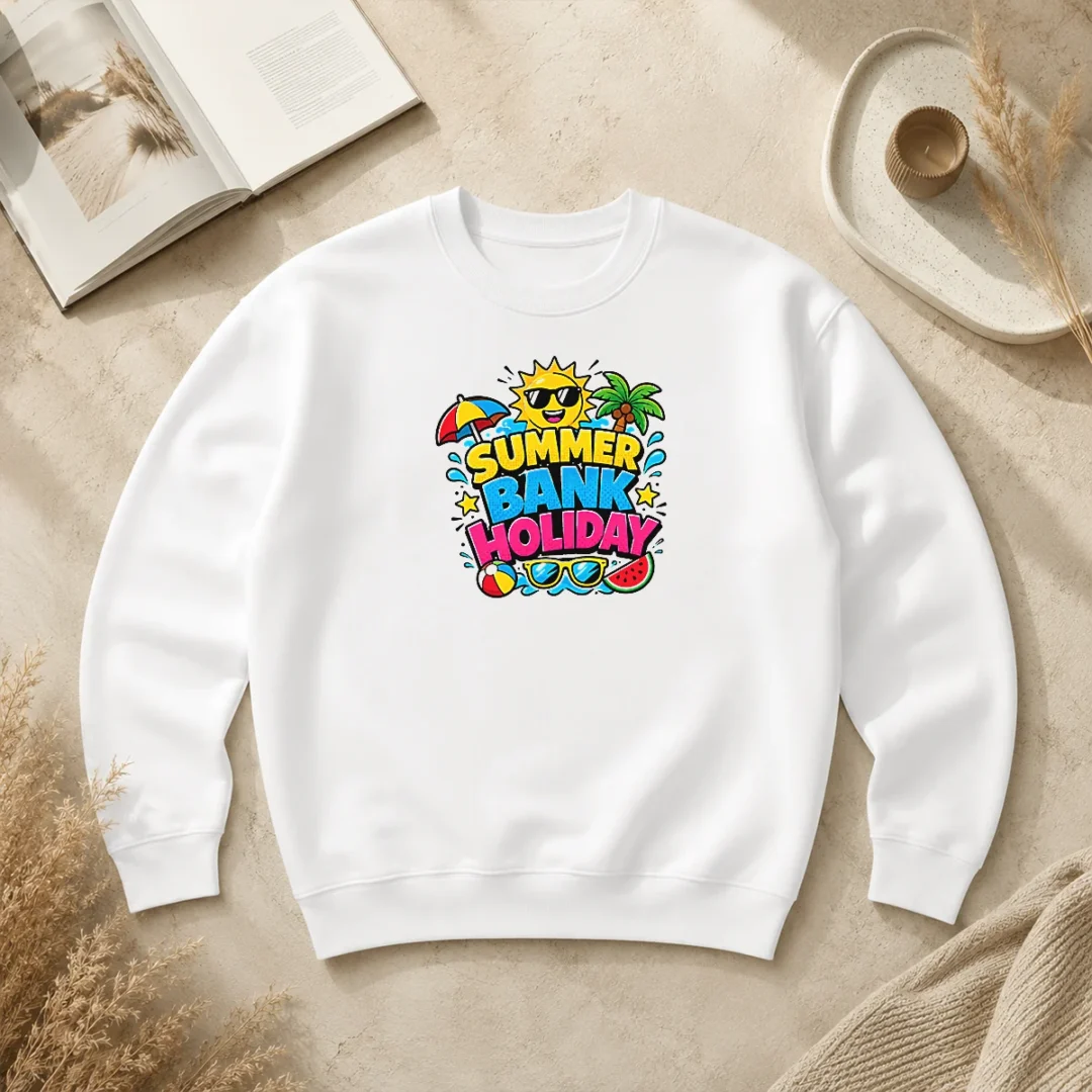 Nice Cartoon Summer Bank Holiday Beach Ball Watermelon Sweater Nice Cartoon Summer Bank Holiday Beach Ball Watermelon Sweater