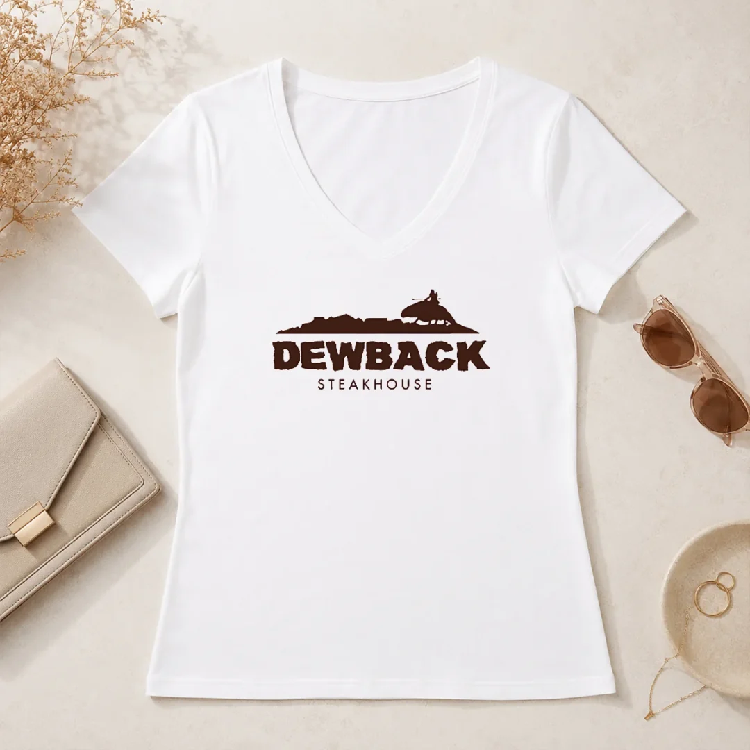 Nice Dewback Steakhouse Geek V Neck Shirt Nice Dewback Steakhouse Geek V-Neck Shirt