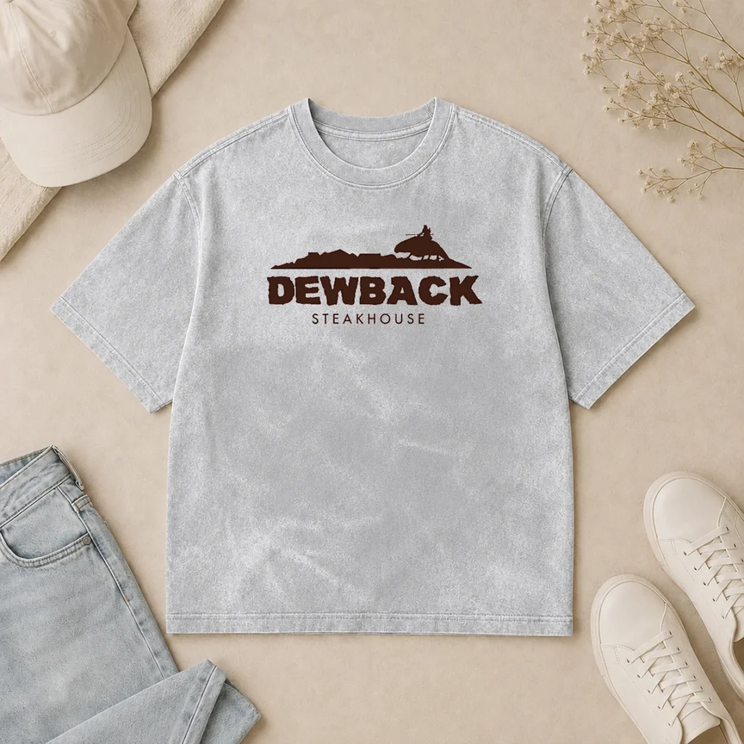 Nice Dewback Steakhouse Geek Washed T Shirt Nice Dewback Steakhouse Geek Washed T-Shirt