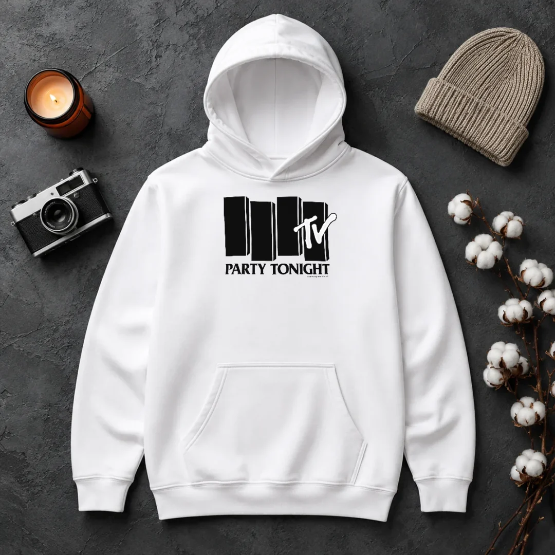 Nice Funny MTV Party Tonight 1981 Music Television Hoodie Nice Funny MTV Party Tonight 1981 Music Television Hoodie