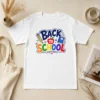 Nice Good Distressed Grunge Back To School Red Blue