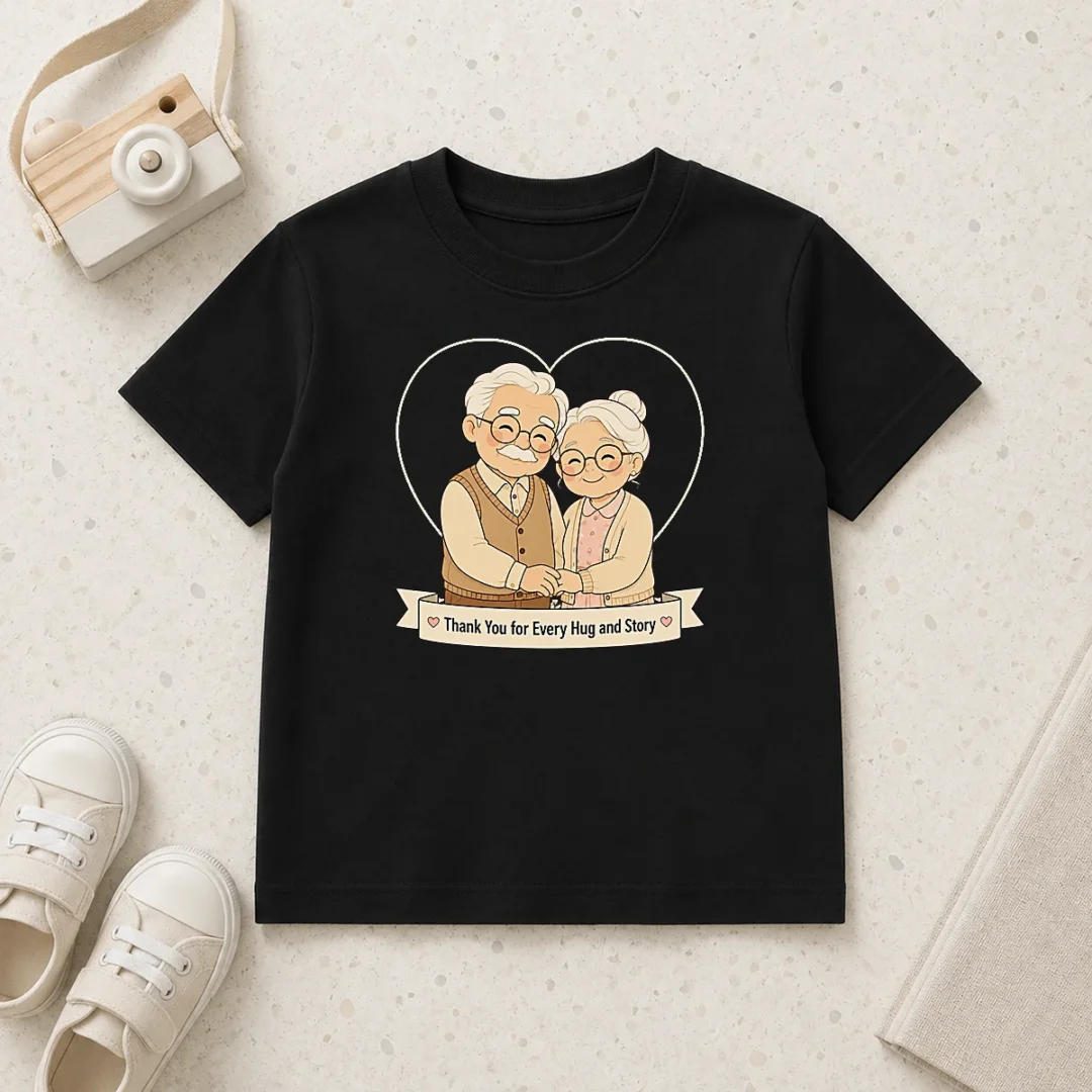 nice-good-grandparents-day-thank-you-gift-minimalist-kids-t-shirt Nice Good Grandparents Day Thank You Gift Minimalist Kids T-Shirt