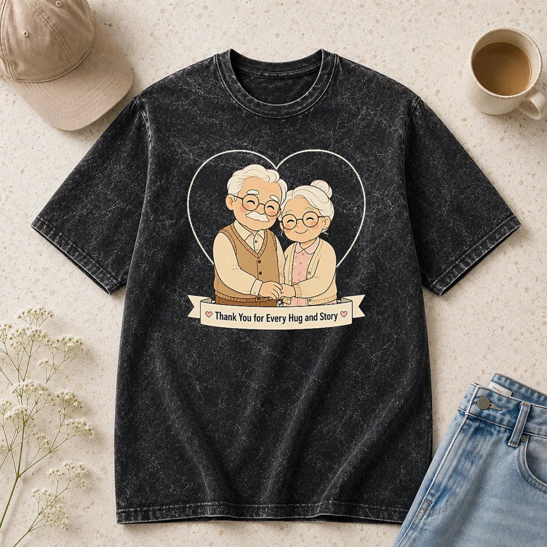 nice-good-grandparents-day-thank-you-gift-minimalist-washed-t-shirt Nice Good Grandparents Day Thank You Gift Minimalist Washed T-Shirt