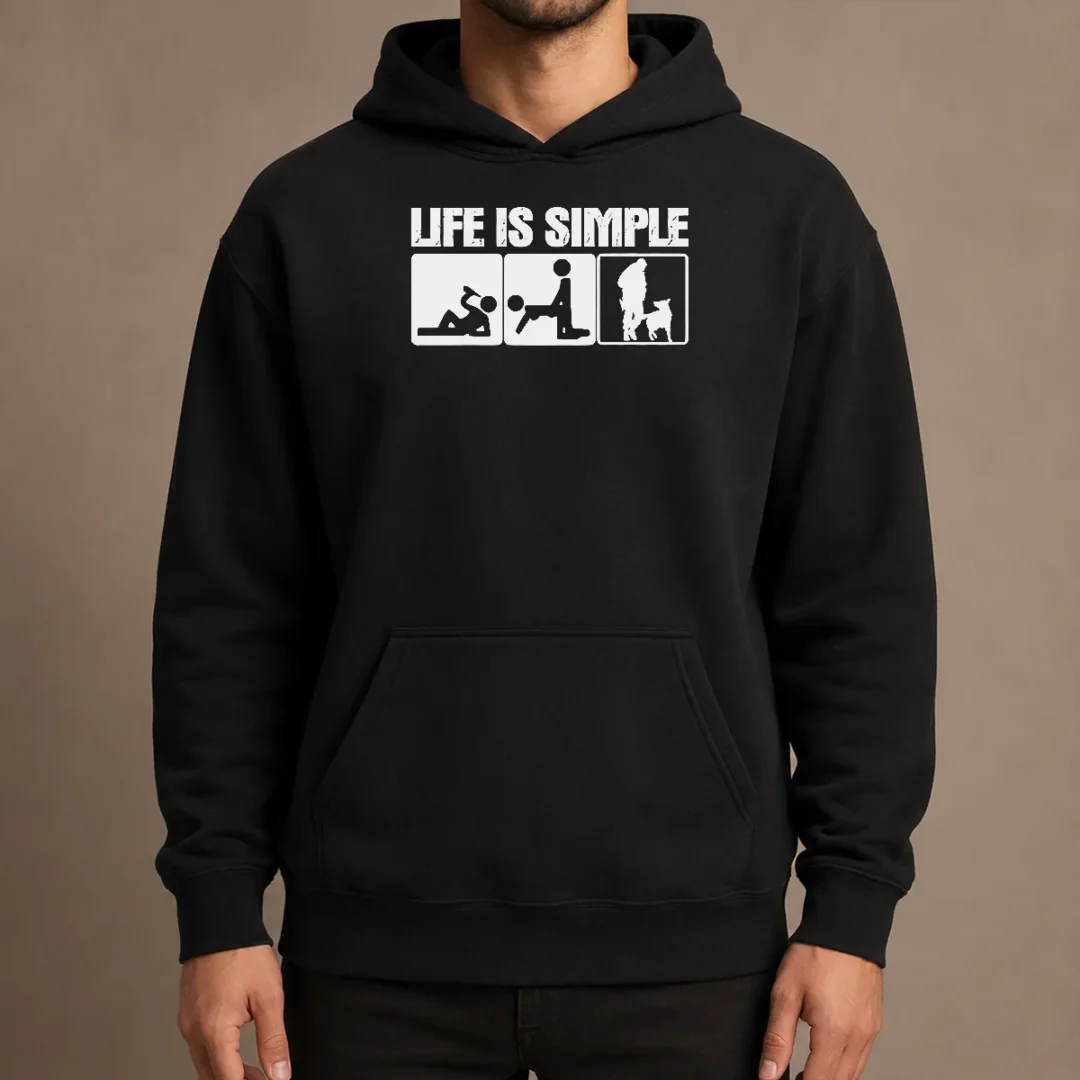 nice-good-life-is-simple-drinking-dog-funny-beer-patrol-police-k9-hoodie Nice Good Life Is Simple Drinking Dog Funny Beer Patrol Police K9 Hoodie