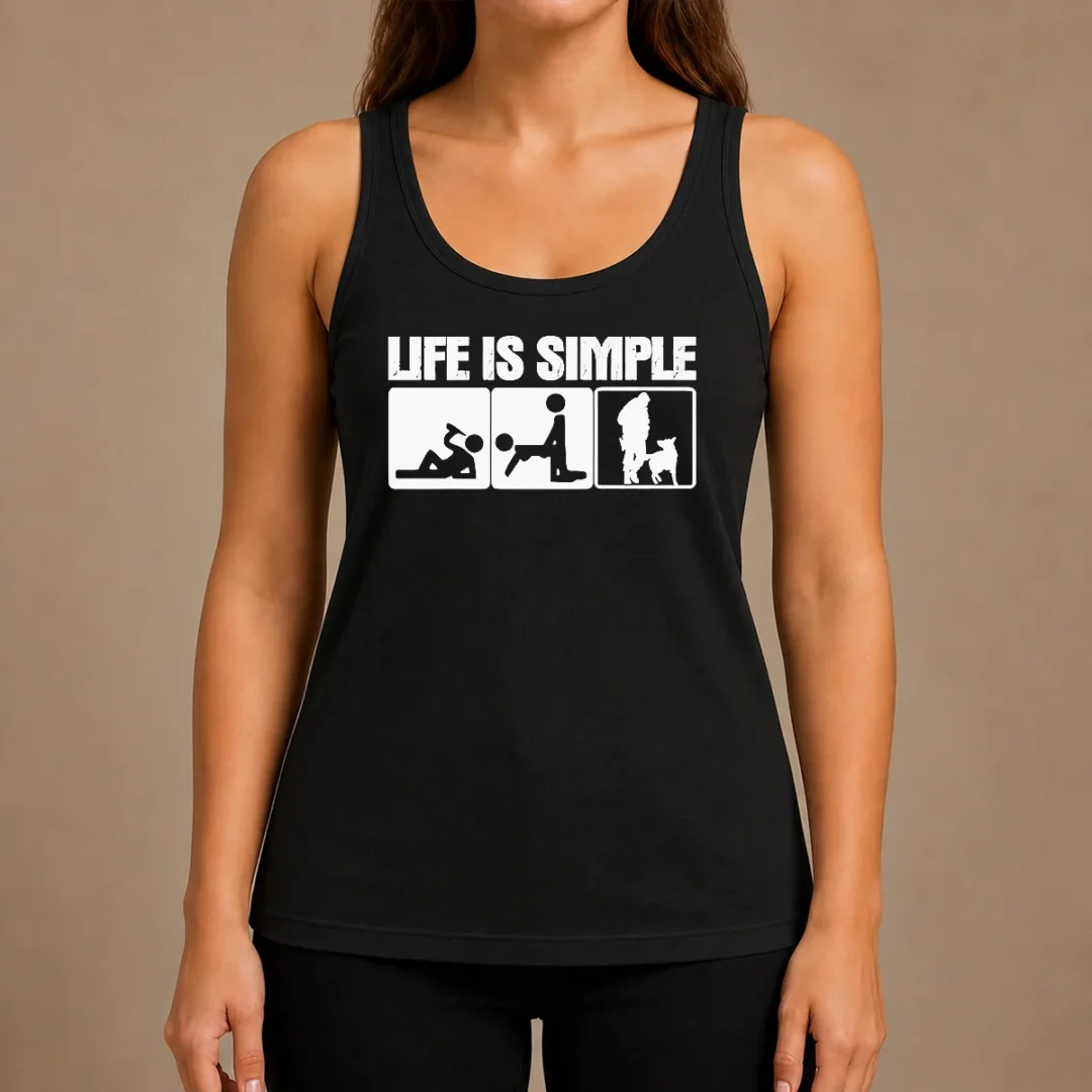 nice-good-life-is-simple-drinking-dog-funny-beer-patrol-police-k9-tank-top Nice Good Life Is Simple Drinking Dog Funny Beer Patrol Police K9 Tank Top
