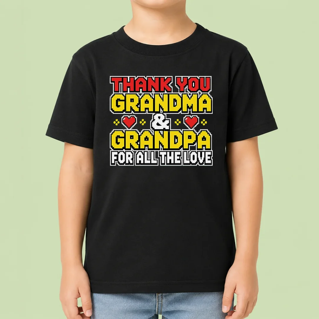 nice-grandparents-day-appreciation-gift-family-love-kids-t-shirt Nice Grandparents Day Appreciation Gift Family Love Kids T-Shirt
