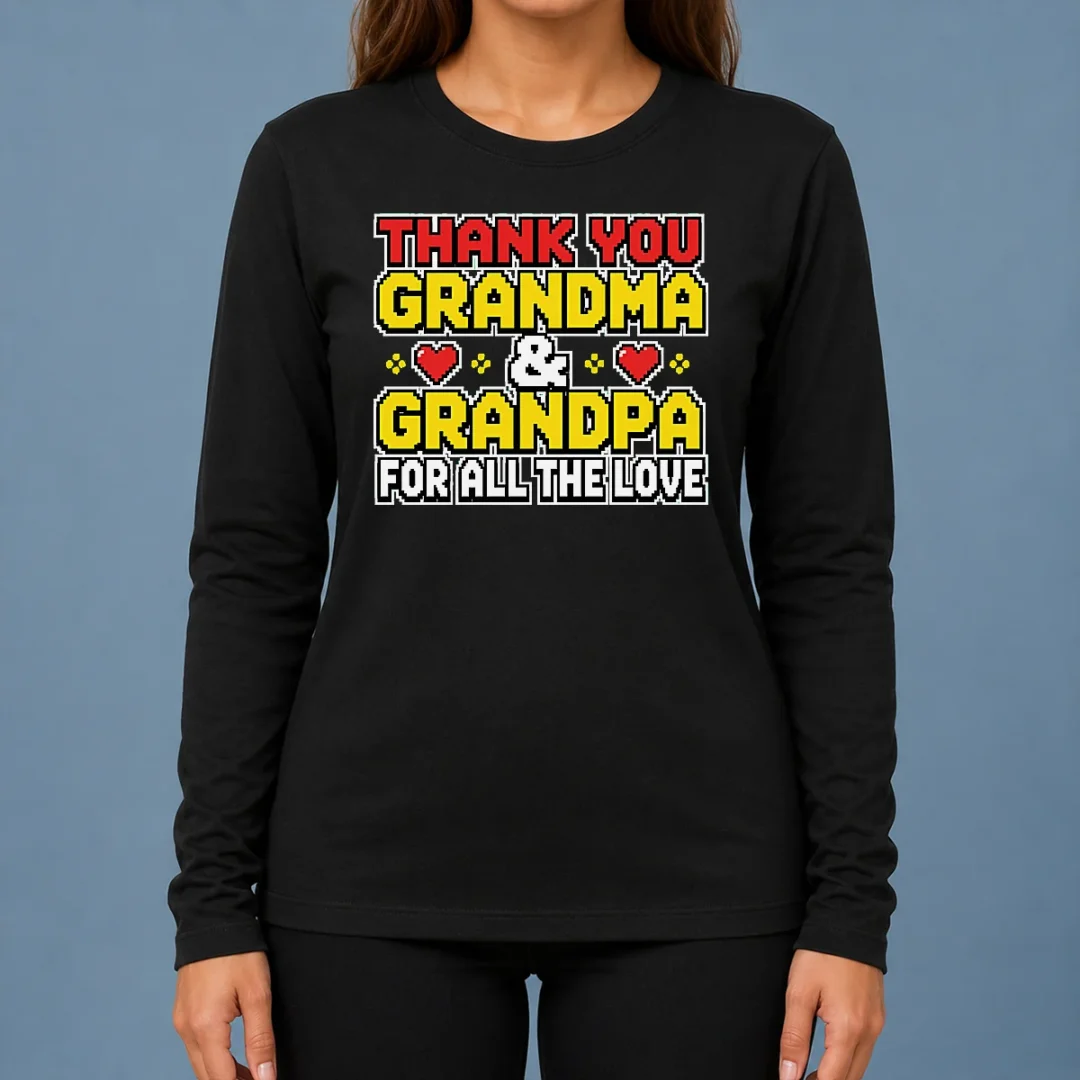 nice-grandparents-day-appreciation-gift-family-love-long-sleeve-shirt Nice Grandparents Day Appreciation Gift Family Love Long Sleeve Shirt