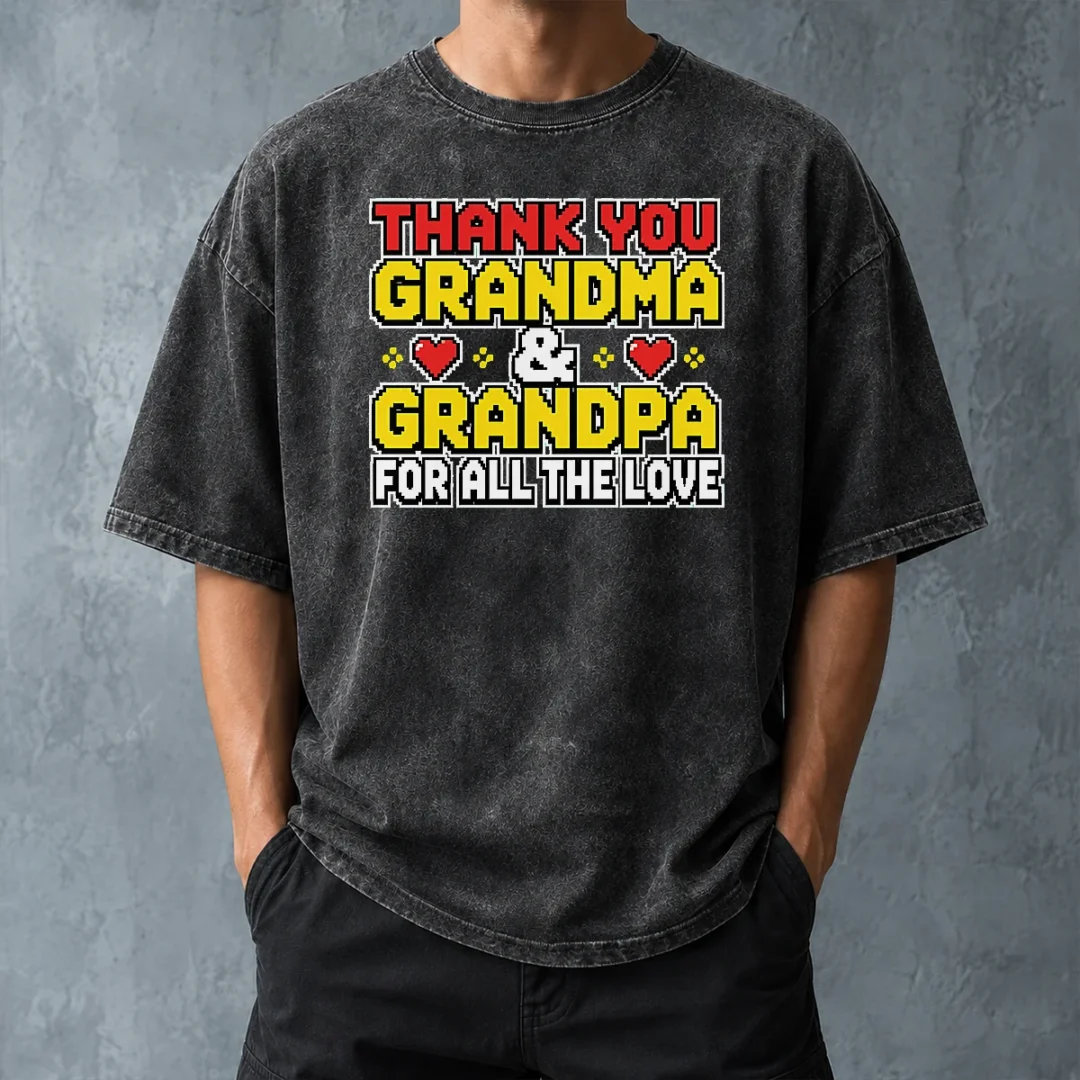 nice-grandparents-day-appreciation-gift-family-love-washed-t-shirt-washed-tshirt Nice Grandparents Day Appreciation Gift Family Love Washed T-Shirt
