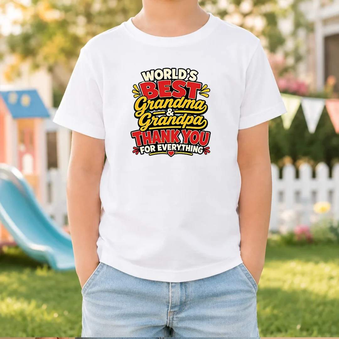 nice-grandparents-day-thank-you-cartoon-for-family-gifts-kids-t-shirt Nice Grandparents Day Thank You Cartoon For Family Gifts Kids T-Shirt