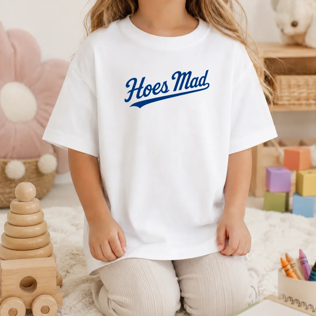 nice-hoes-mad-script-logo-internet-meme-kids-t-shirt Nice Hoes Mad Script Logo Internet Meme Kids T-Shirt