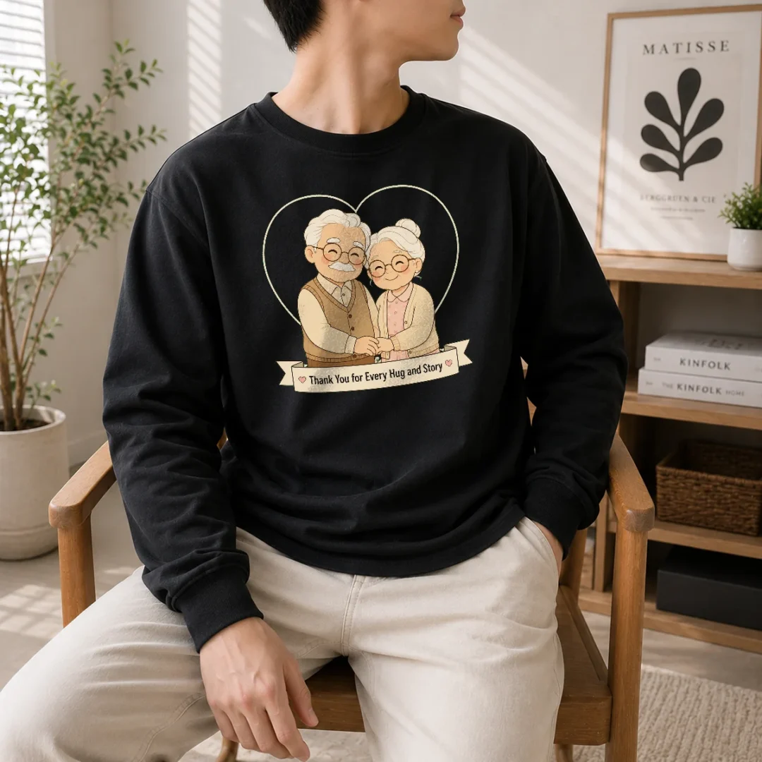 nice-hot-grandparents-day-thank-you-gift-minimalist-long-sleeve-shirt Nice Hot Grandparents Day Thank You Gift Minimalist Long Sleeve Shirt