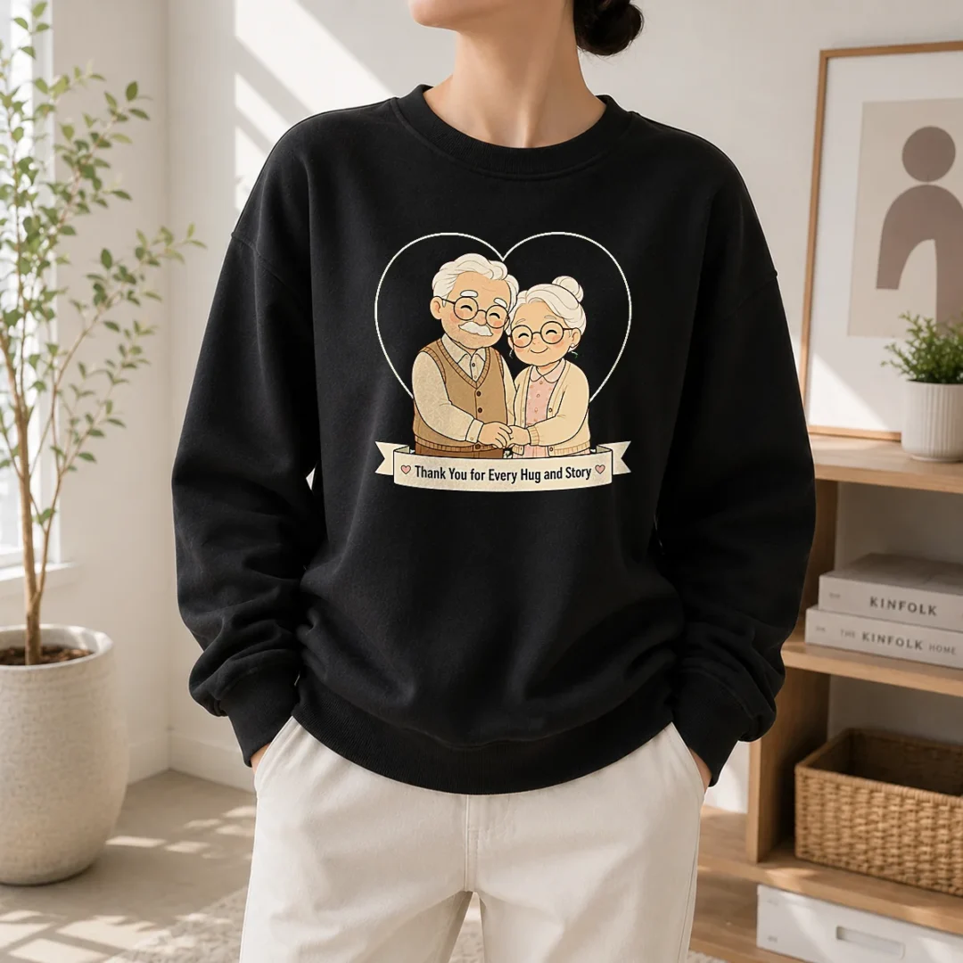 nice-hot-grandparents-day-thank-you-gift-minimalist-sweater Nice Hot Grandparents Day Thank You Gift Minimalist Sweater