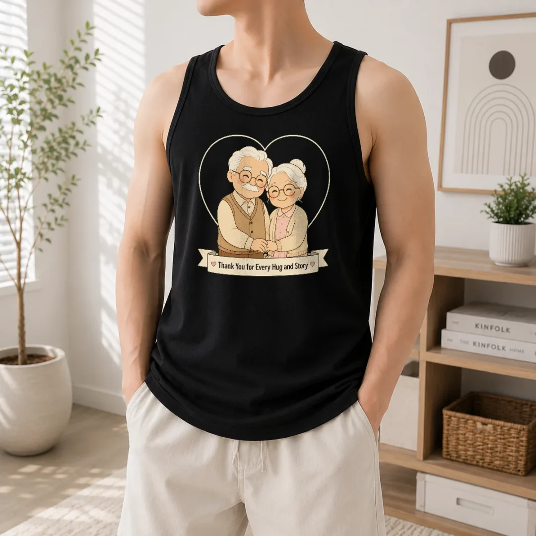 nice-hot-grandparents-day-thank-you-gift-minimalist-tank-top Nice Hot Grandparents Day Thank You Gift Minimalist Tank Top