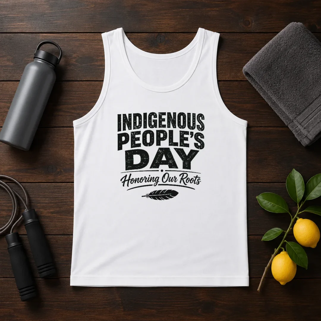 nice-indigenous-peoples-day-pride-silhouette-2-tank-top Nice Indigenous Peoples Day Pride Silhouette (2) Tank Top