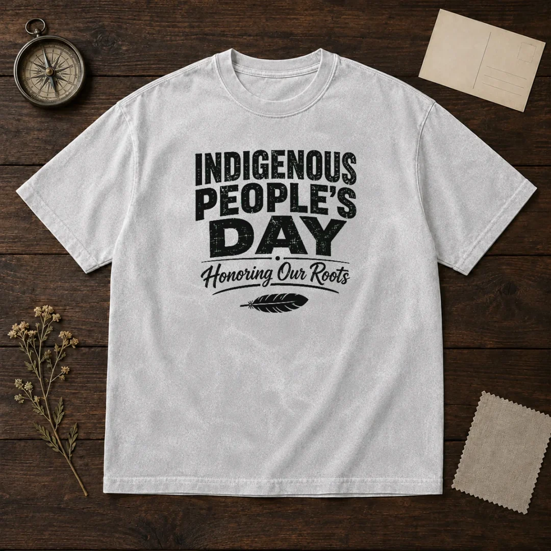 nice-indigenous-peoples-day-pride-silhouette-2-washed-t-shirt Nice Indigenous Peoples Day Pride Silhouette (2) Washed T-Shirt