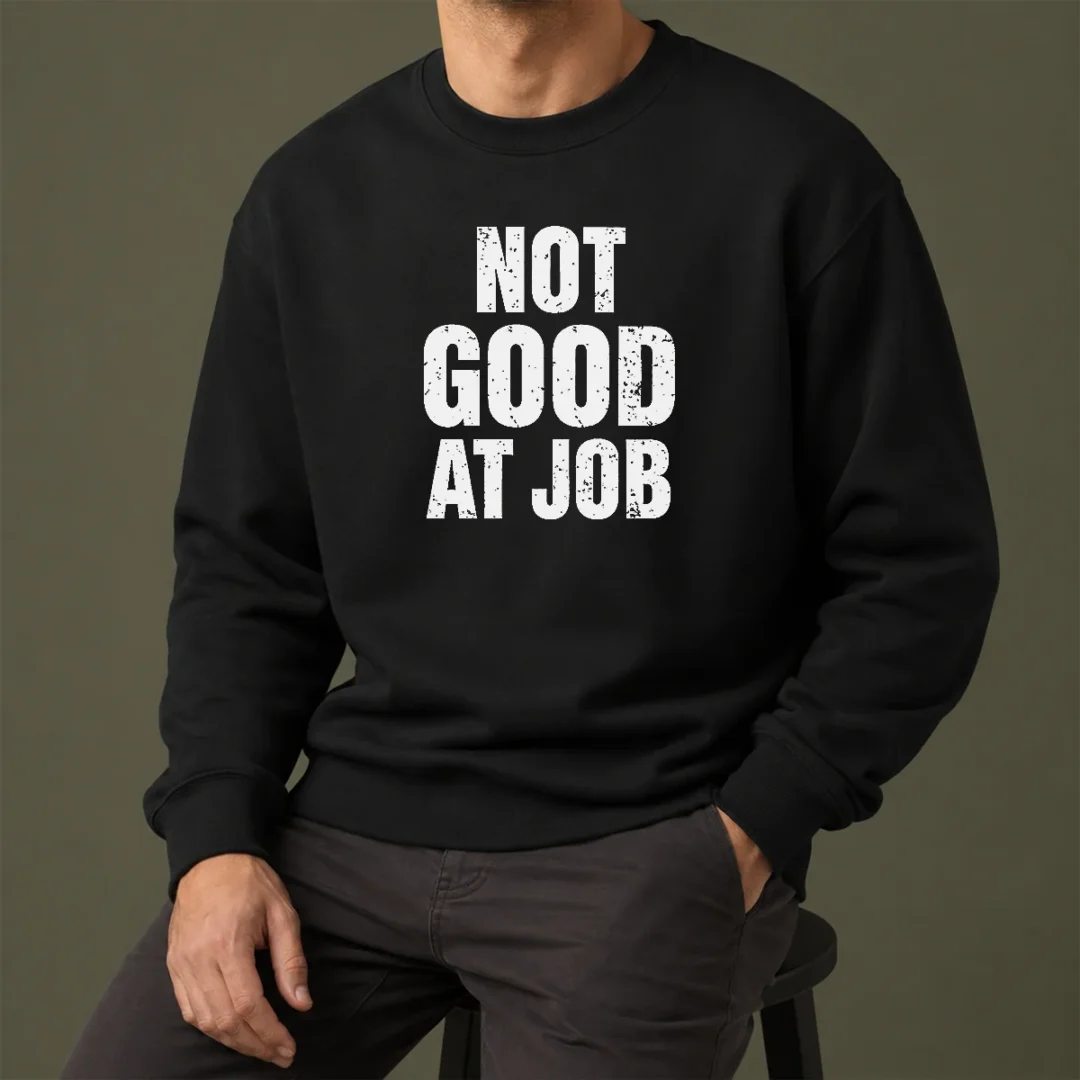 nice-not-good-at-job-geek-sweater Nice Not Good At Job Geek Sweater