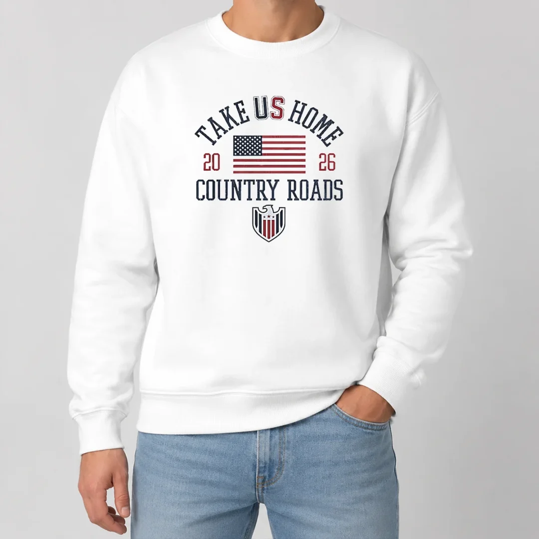 Nice Official Take US Home Country Roads 2026 USA Soccer Sweater Nice Official Take US Home Country Roads 2026 USA Soccer Sweater