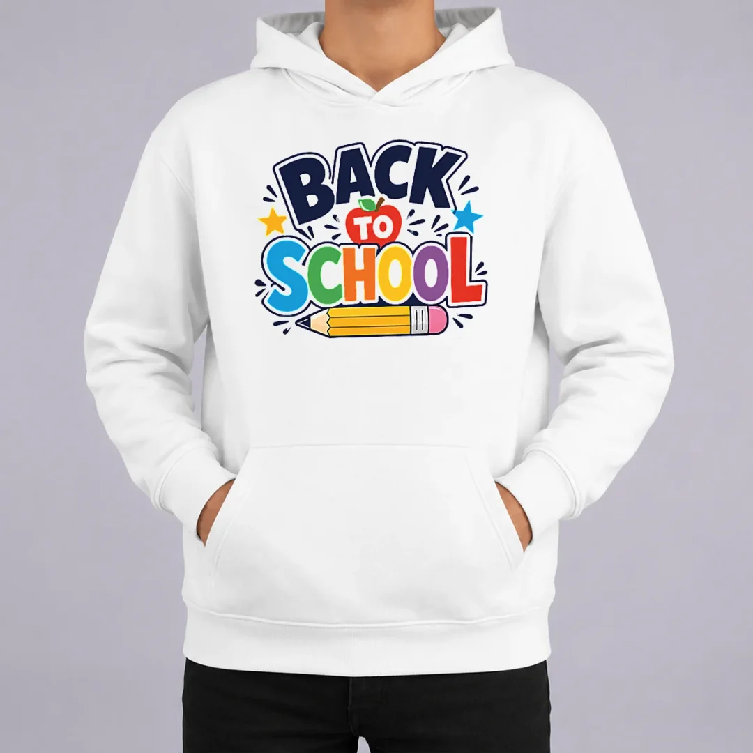 Nice Original Bold Modern Back To School Orange Circle Hoodie Nice Original Bold Modern Back To School Orange Circle Hoodie
