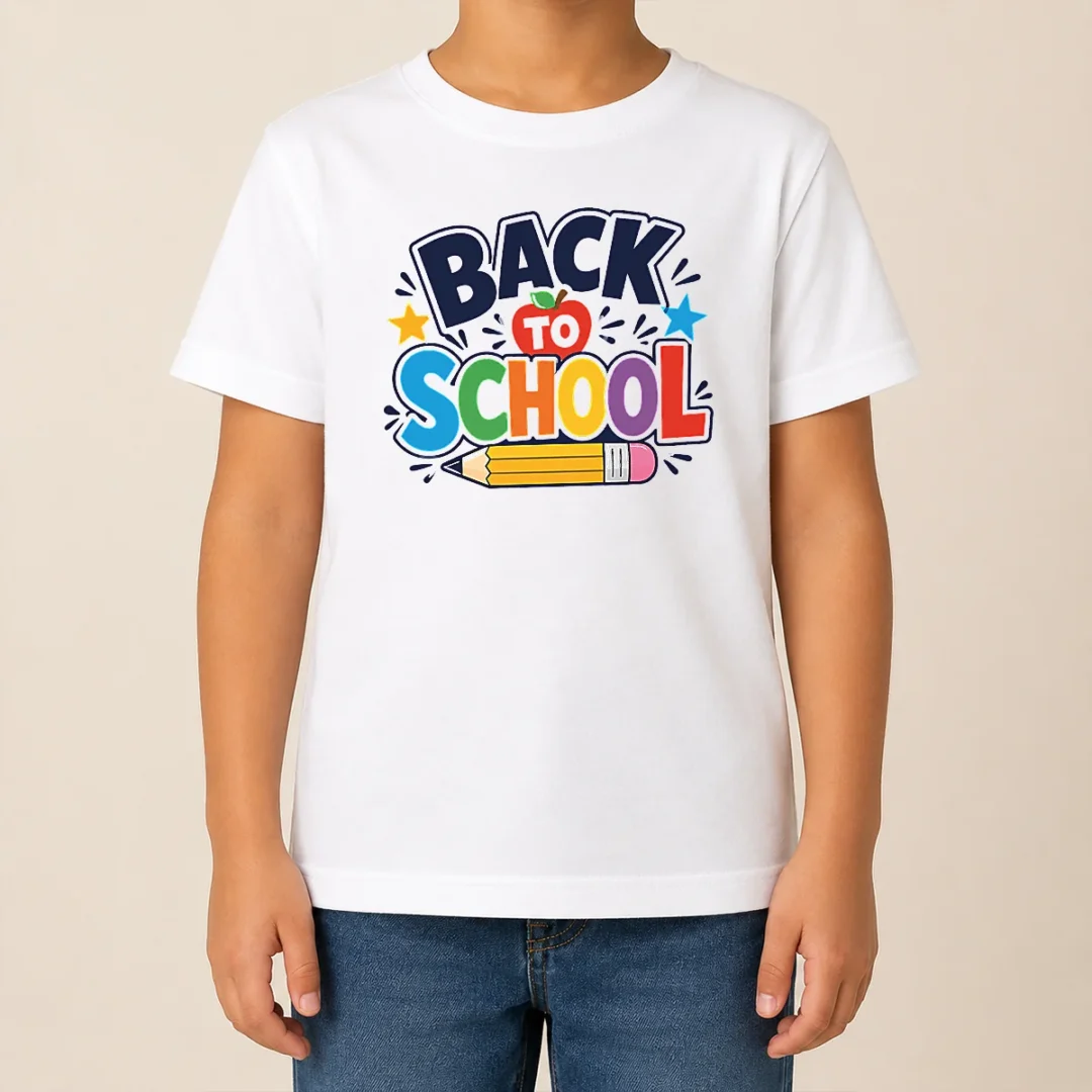 Nice Original Bold Modern Back To School Orange Circle Kids T Shirt Nice Original Bold Modern Back To School Orange Circle Kids T-Shirt