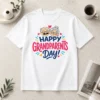 Nice Original Happy Grandparents Day Cute Couple Hearts Typography